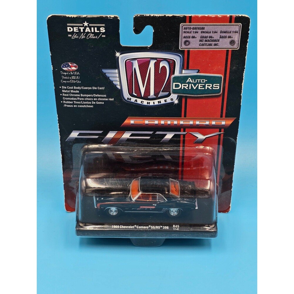 M2 Machines Auto-Drivers 1969 Chevrolet Camaro SS/RS 396